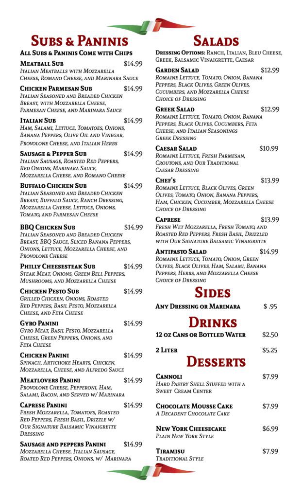 Fratelli Pizza Horseshoe Bay