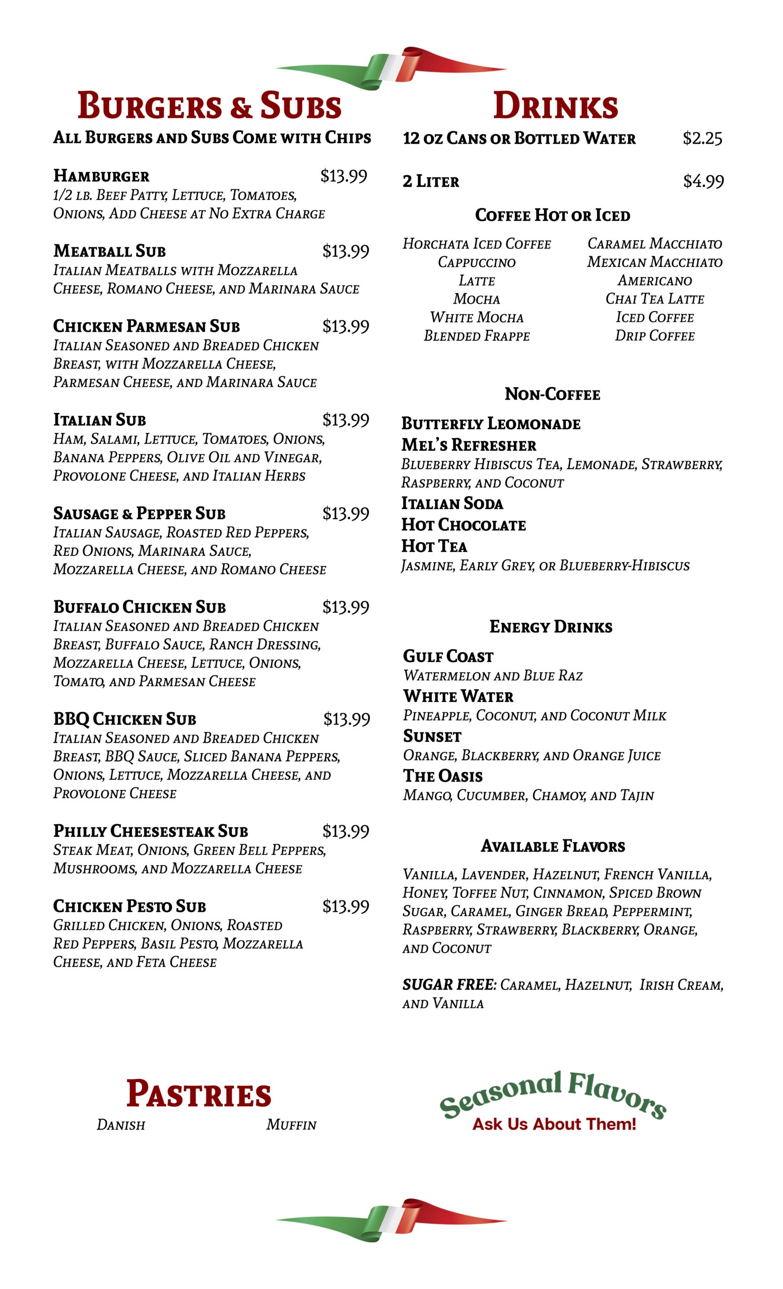 Fratelli Pizza Bertram TX