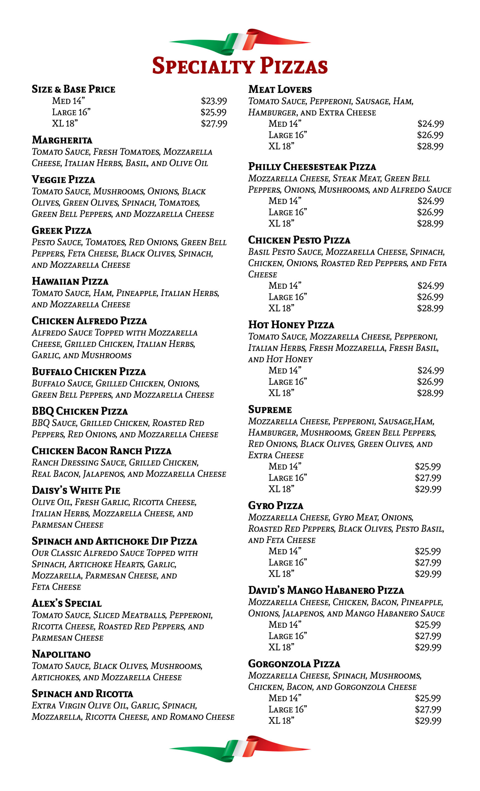 Fratelli Pizza Lampasas